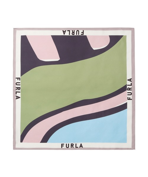 シルクスカーフ ”ボタニカル FURLAニュアンス”（バンダナ