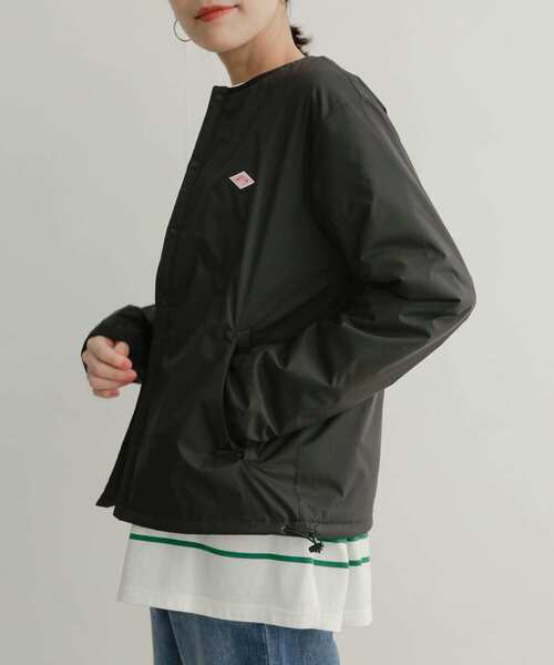 DANTON（ダントン）の「DANTON　INSULATIONJACKET（ダウンジャケット/コート・レディース・ブラック/ベージュ/アイボリー・MEDIUM）」の14枚目の写真