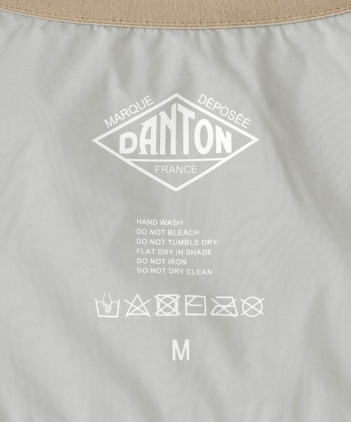 DANTON（ダントン）の「DANTON　INSULATIONJACKET（ダウンジャケット/コート・レディース・ブラック/ベージュ/アイボリー・MEDIUM）」の17枚目の写真