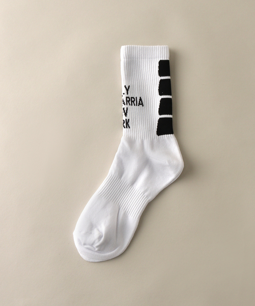 WILLY CHAVARRIA（ウィリーチャバリア）の「【WILLY CHAVARRIA / ウィリー チャバリア】WILLY SOCKS（ソックス/靴下・メンズ・ブラック/ホワイト・FREE）」の2枚目の写真
