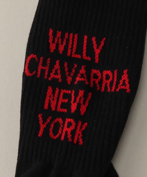 WILLY CHAVARRIA（ウィリーチャバリア）の「【WILLY CHAVARRIA / ウィリー チャバリア】WILLY SOCKS（ソックス/靴下・メンズ・ブラック/ホワイト・FREE）」の8枚目の写真