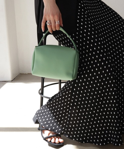 Shelly island（シェリーアイランド）の「コンパクトスクエアバッグ（ハンドバッグ・レディース・ブラック/ピンク/グリーン・FREE）」の21枚目の写真