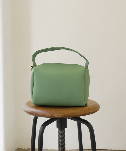 Shelly island（シェリーアイランド）の「コンパクトスクエアバッグ（ハンドバッグ・レディース・ブラック/ピンク/グリーン・FREE）」の20枚目の写真