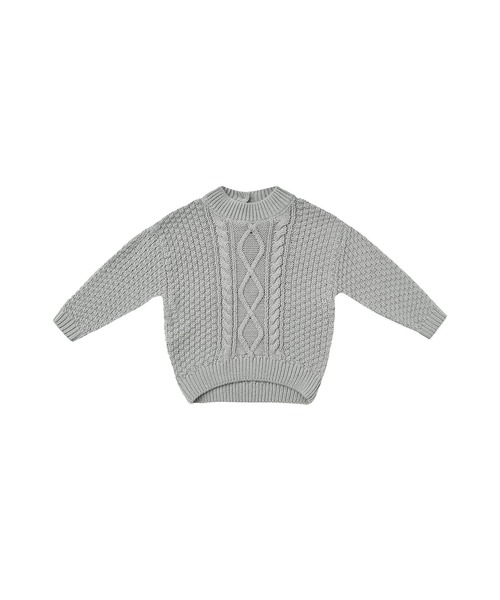 【セール】【Bs】【it】【Quincy Mae】CABLE KNIT SWEATER（ニット/セーター）｜Quincy Mae（クインシーメイ）
