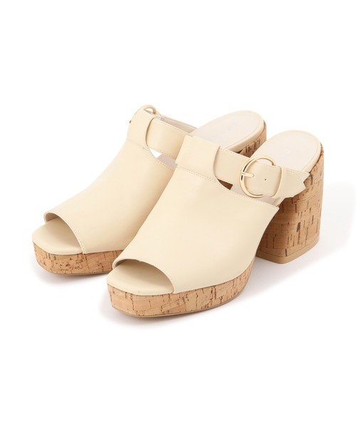 JILL by JILL STUART(ジルバイジルスチュアート)の「◇ベルテッドプラットフォーム(サンダル・レディース・ブラック/ベージュ系その他/ホワイト・SMALL/LARGE/MEDIUM)」の9枚目の写真
