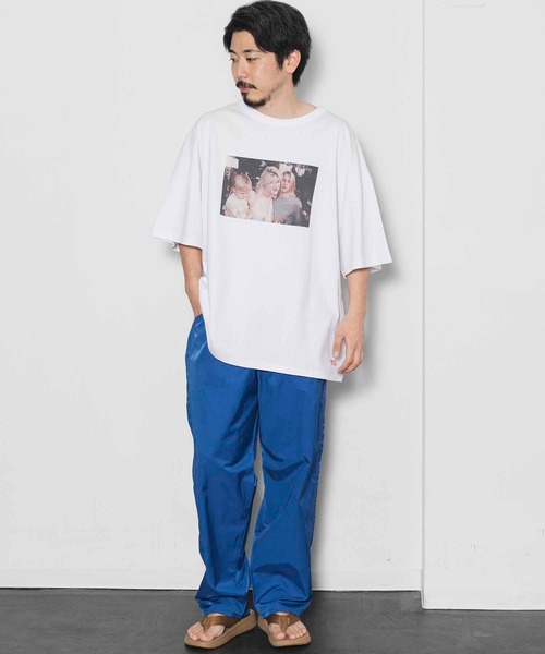 AMERICAN RAG CIE（アメリカンラグシー）の「LIFE Courtney Love Tee（Tシャツ/カットソー・メンズ・オフホワイト/グレー・SMALL/MEDIUM/LARGE）」の20枚目の写真