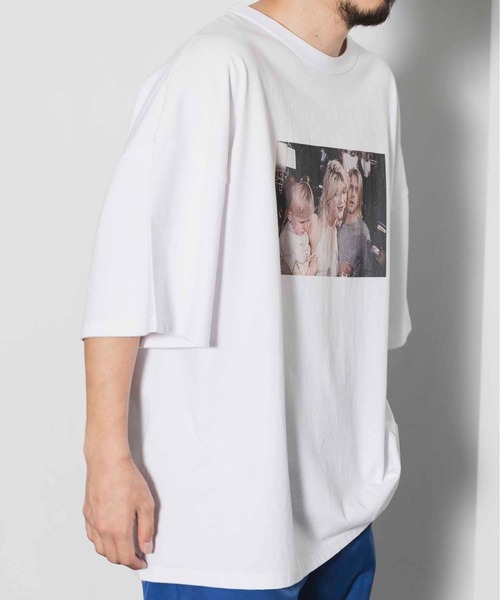 AMERICAN RAG CIE（アメリカンラグシー）の「LIFE Courtney Love Tee（Tシャツ/カットソー・メンズ・オフホワイト/グレー・SMALL/MEDIUM/LARGE）」の18枚目の写真