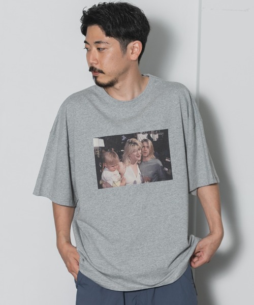 AMERICAN RAG CIE（アメリカンラグシー）の「LIFE Courtney Love Tee（Tシャツ/カットソー・メンズ・オフホワイト/グレー・SMALL/MEDIUM/LARGE）」の8枚目の写真