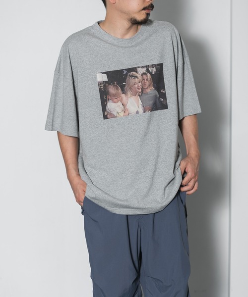 AMERICAN RAG CIE（アメリカンラグシー）の「LIFE Courtney Love Tee（Tシャツ/カットソー・メンズ・オフホワイト/グレー・SMALL/MEDIUM/LARGE）」の10枚目の写真