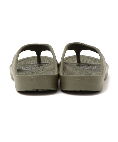 TELIC（テリック）の「TELIC:FLIP FLOP◇（サンダル・レディース・ブラック/ブラウン/オフホワイト/カーキ・SMALL/MEDIUM/X-SMALL）」の9枚目の写真