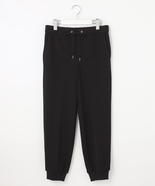 J.PRESS(ジェイプレス)の「【洗える】TA/PEモクロディ ジョガー パンツ(その他パンツ・レディース・ブラック系/ネイビー系・T13/T17)」の10枚目の写真