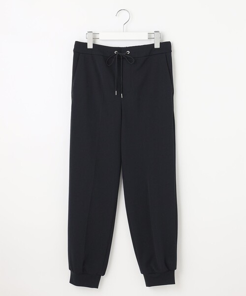 J.PRESS(ジェイプレス)の「【洗える】TA/PEモクロディ ジョガー パンツ(その他パンツ・レディース・ブラック系/ネイビー系・T13/T17)」の11枚目の写真