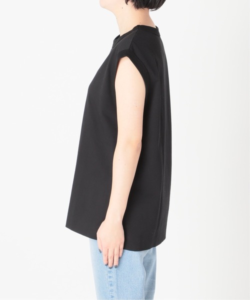 Spick & Span（スピックアンドスパン）の「【WRAPINKNOT】オーバーサイズタンクトップ（タンクトップ・レディース・カーキ/ブラック/ホワイト・FREE）」の15枚目の写真