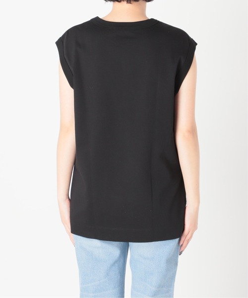 Spick & Span（スピックアンドスパン）の「【WRAPINKNOT】オーバーサイズタンクトップ（タンクトップ・レディース・カーキ/ブラック/ホワイト・FREE）」の16枚目の写真
