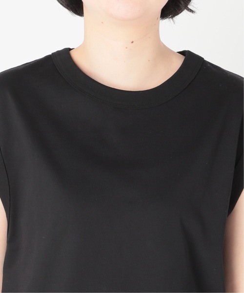 Spick & Span（スピックアンドスパン）の「【WRAPINKNOT】オーバーサイズタンクトップ（タンクトップ・レディース・カーキ/ブラック/ホワイト・FREE）」の17枚目の写真