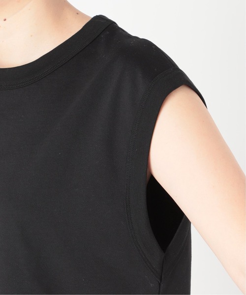 Spick & Span（スピックアンドスパン）の「【WRAPINKNOT】オーバーサイズタンクトップ（タンクトップ・レディース・カーキ/ブラック/ホワイト・FREE）」の19枚目の写真