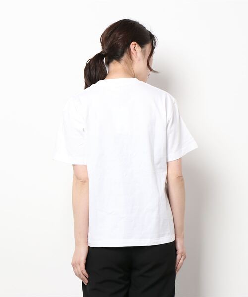 Rouge vif（ルージュヴィフ）の「ﾌﾛﾝﾄﾐﾆﾛｺﾞT（Tシャツ/カットソー・レディース・ホワイト・フリー）」の3枚目の写真