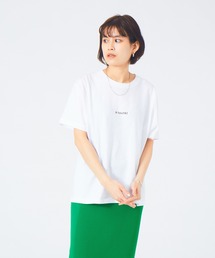 Rouge vif | ﾌﾛﾝﾄﾐﾆﾛｺﾞT(Tシャツ/カットソー)