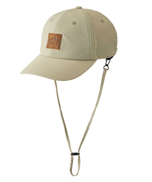 ROXY（ロキシー）の「OUTDOOR ANTI INSECT/ロキシー帽子(ナイロンキャップ）（キャップ・レディース・ブラック/ベージュ・FREE）」の2枚目の写真