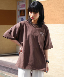 ZIP FIVE | シンプルロゴバリエーション 半袖Tシャツ　胸ワンポイント　バックプリント【ユニセックス】(Tシャツ/カットソー)
