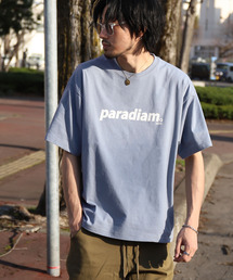 ZIP FIVE | シンプルロゴバリエーション 半袖Tシャツ　胸ワンポイント　バックプリント【ユニセックス】(Tシャツ/カットソー)