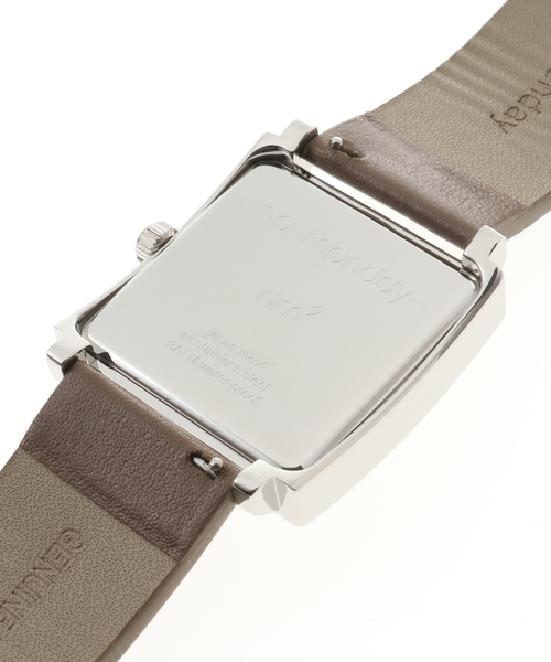 セール】NO MONDAY NM-471GY【 ウォッチ 】（アナログ腕時計）｜NO