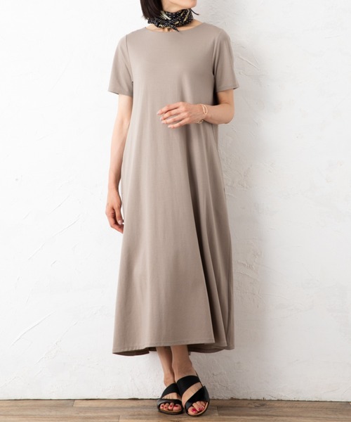 Finlayson タックがアクセント 着映えワンピース お値下！フェリシモ