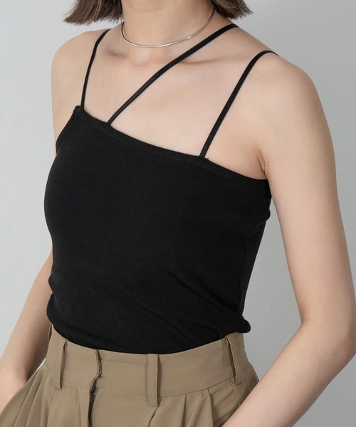 Amiur（エミレ）の「cord arrange bra top（チューブトップ・レディース・アイボリー/テラコッタ/ブラック・FREE）」の3枚目の写真