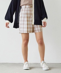 ハイウエストショートパンツ