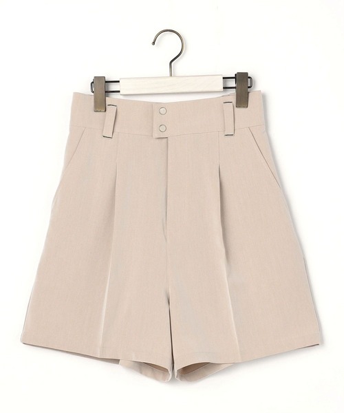 179/WG(イチナナキュウダブルジー)の「ハイウエストショートパンツ(その他パンツ・レディース・ベージュ/チェック/チャコールグレー/グリーン・MEDIUM)」の16枚目の写真