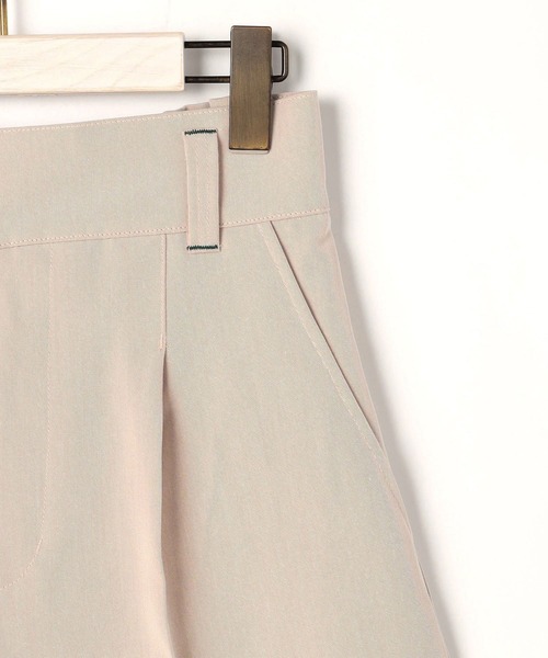 179/WG(イチナナキュウダブルジー)の「ハイウエストショートパンツ(その他パンツ・レディース・ベージュ/チェック/チャコールグレー/グリーン・MEDIUM)」の22枚目の写真