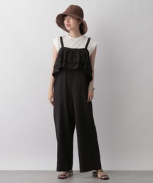 LOWRYS FARM | フリルサロペット　280473(サロペット/オーバーオール)