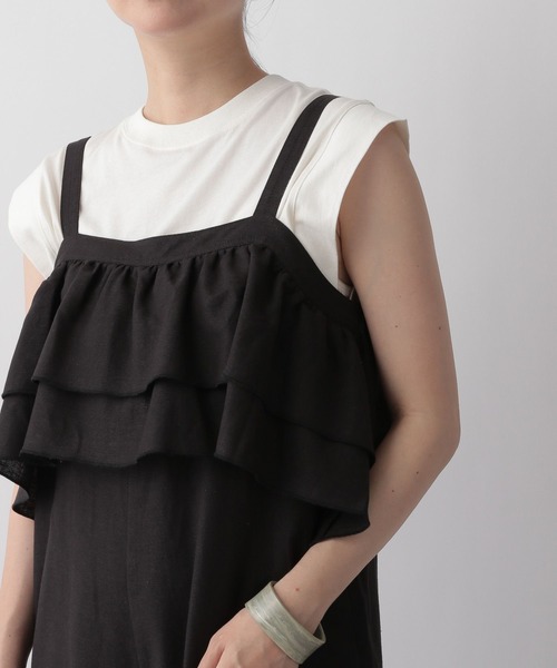 LOWRYS FARMのフリルサロペット LOWRYS FARM｜フリルサロペット | Rakuten Fashion(楽天