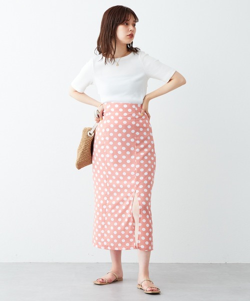 natural couture(ナチュラルクチュール)の「WEB限定/ねじりオープンバックテレコT(Tシャツ/カットソー・レディース・その他2/ネイビー/その他1/オフホワイト・FREE)」の12枚目の写真