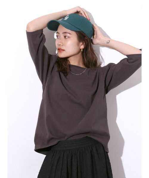 Ungrid（アングリッド）の「キャンバスキャップ（キャップ・レディース・アイボリー/ブラック/グリーン・FREE）」の14枚目の写真