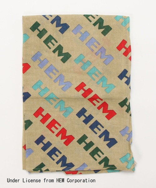 チャイハネ(チャイハネ)の「【チャイハネ】HEM×Amina カラフルループ付きマルチクロス(インテリア雑貨・レディース・ホワイト/ブラック/ベージュ・FREE)」の11枚目の写真