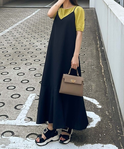 KOBE LETTUCE（コウベレタス）の「2wayフラップワンハンドルショルダーバッグ（ショルダーバッグ・レディース・アイボリー/オレンジ系/ベージュ系/ブラック・FREE）」の8枚目の写真