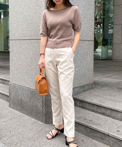 KOBE LETTUCE（コウベレタス）の「2wayフラップワンハンドルショルダーバッグ（ショルダーバッグ・レディース・アイボリー/オレンジ系/ベージュ系/ブラック・FREE）」の13枚目の写真