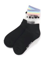 algy | レインボーリブシースルークルーソックス(ソックス/靴下)