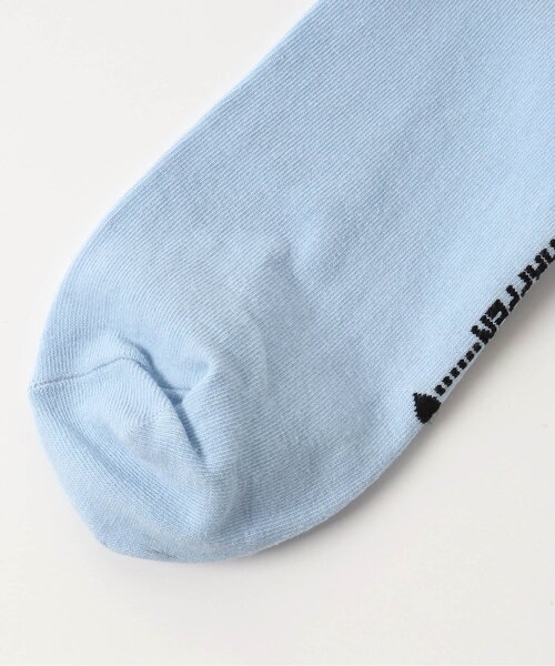 algy（アルジー）の「レインボーリブシースルークルーソックス（ソックス/靴下・キッズ・ブラック/オフホワイト/サックスブルー・24/21）」の5枚目の写真