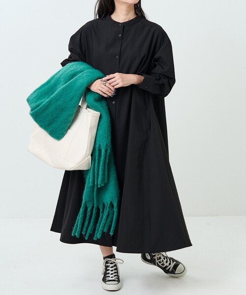 FREAK'S STORE（フリークスストア）の「マオカラーフレアシャツ