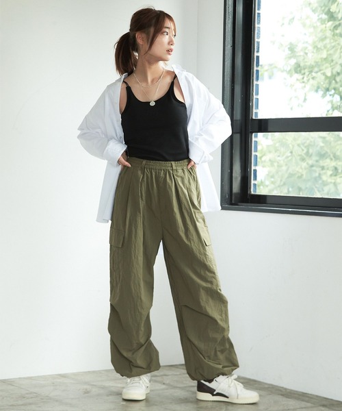 PBLIM（ページボーイリム）の「PAGEBOYLIM/シシュウオックスシャツ（シャツ/ブラウス・レディース・オフホワイト/ブルー・LARGE/MEDIUM）」の10枚目の写真