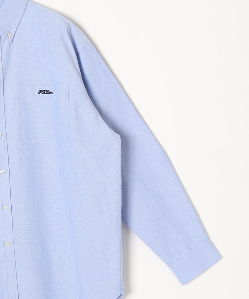 PBLIM（ページボーイリム）の「PAGEBOYLIM/シシュウオックスシャツ（シャツ/ブラウス・レディース・オフホワイト/ブルー・LARGE/MEDIUM）」の18枚目の写真
