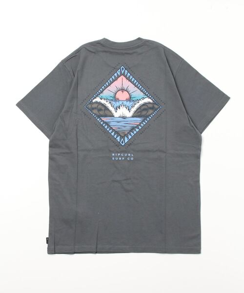 rip curl(リップカール)の「【RIPCURL(リップカール)】REFLECTION TEE/バックプリント半袖Tシャツ(Tシャツ/カットソー・メンズ・アクア/イエロー系その他/グレー系その他/ホワイト・X-SMALL/SMALL/MEDIUM/LARGE/X-LARGE)」の16枚目の写真