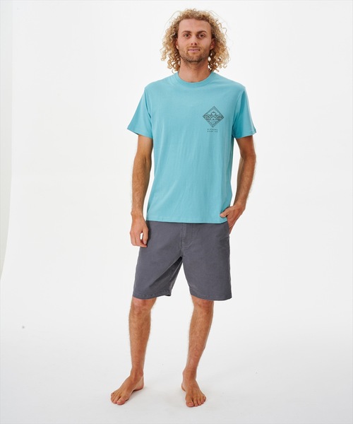 rip curl(リップカール)の「【RIPCURL(リップカール)】REFLECTION TEE/バックプリント半袖Tシャツ(Tシャツ/カットソー・メンズ・アクア/イエロー系その他/グレー系その他/ホワイト・X-SMALL/SMALL/MEDIUM/LARGE/X-LARGE)」の19枚目の写真