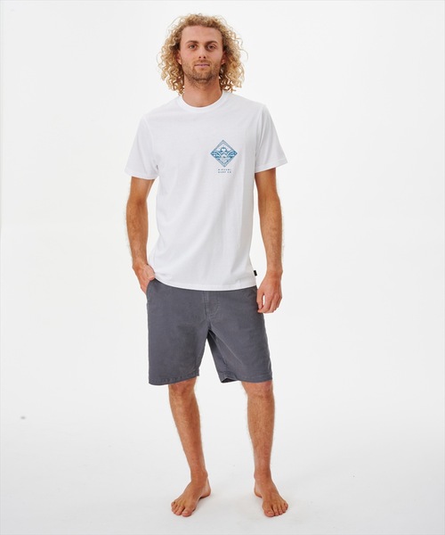 rip curl(リップカール)の「【RIPCURL(リップカール)】REFLECTION TEE/バックプリント半袖Tシャツ(Tシャツ/カットソー・メンズ・アクア/イエロー系その他/グレー系その他/ホワイト・X-SMALL/SMALL/MEDIUM/LARGE/X-LARGE)」の7枚目の写真