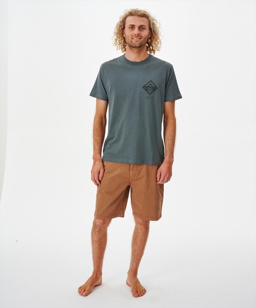 rip curl(リップカール)の「【RIPCURL(リップカール)】REFLECTION TEE/バックプリント半袖Tシャツ(Tシャツ/カットソー・メンズ・アクア/イエロー系その他/グレー系その他/ホワイト・X-SMALL/SMALL/MEDIUM/LARGE/X-LARGE)」の13枚目の写真