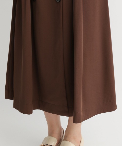 Andemiu(アンデミュウ)の「トレンチワンピ156635(ワンピース・レディース・アッシュグレー/ブラウン/ブルー・FREE)」の6枚目の写真