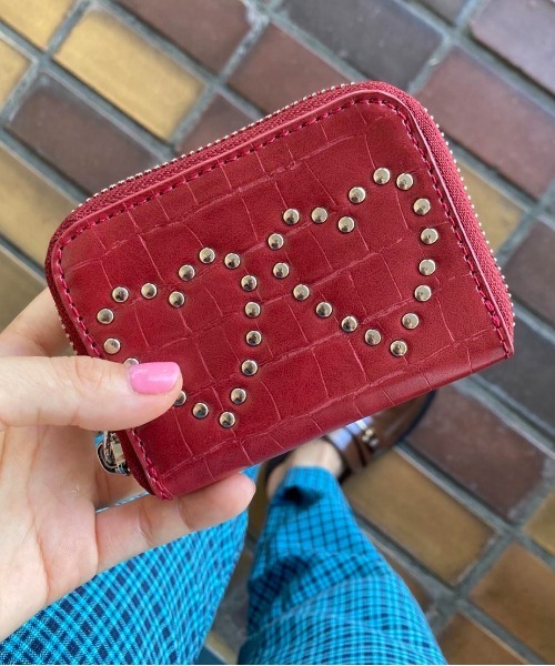 Casselini(キャセリーニ)の「Casselini(キャセリーニ)ハートスタッズ 財布(財布・レディース・ブラック/レッド/グリーン・FREE)」の16枚目の写真