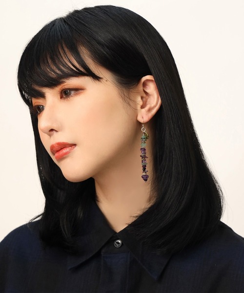 エヴァ/ピアス/サザレ/ビーズコード（ピアス（片耳用））｜VIVIFY（ビビファイ）